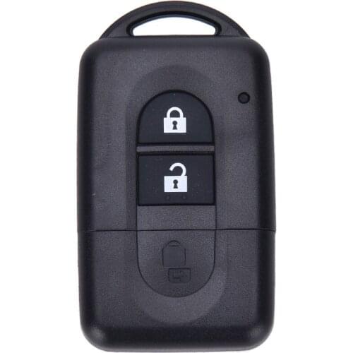 For Nissan MICRA Xtrail QASHQAI JUKE DUKE NAVARA 2 Button Remote key FOB Case/Shell
