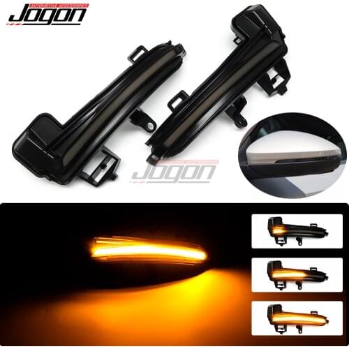 For Skoda Superb MK3 III B8 2016 2017 2018 2019 Dynamic LED Turn Signal Side Rear View Mirror Sequential Indicator Blinker Light