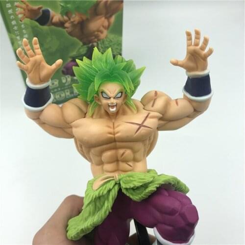 FigureCrazy Japanese Anime Figure Movie Gold Ver. PVC Action Figure Green Hair Fighting Model 24cm