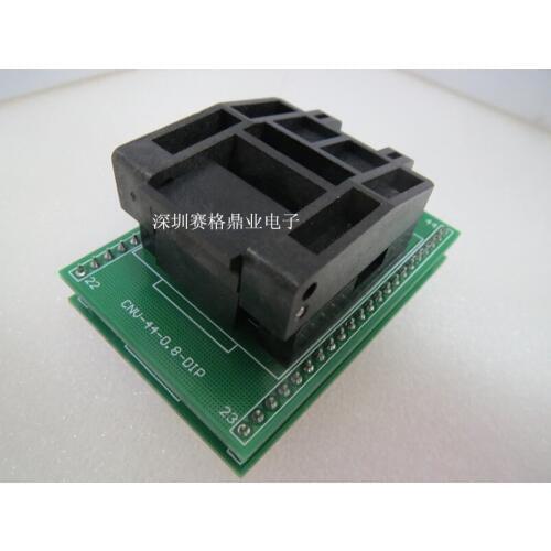 HSOP44 HSOP36 HSOP28 HSOP24 0.8MM CNU-44-0.8-DIP Burn-in Socket gold plating IC testing seat Test Socket test bench