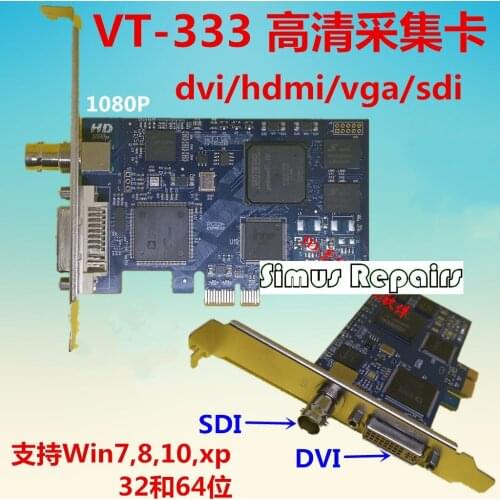 High-definition Video Image Capture Card Dvi Kawei True VT-333 Color Doppler Endoscopy Hdmi