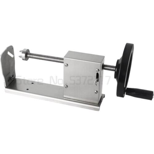 Potato Slicer Twisted Toronto Fry Cutter Potato Tower Cooking Steel 3Blade Manual Spiral Screw Shaped Vegetable Food Processor