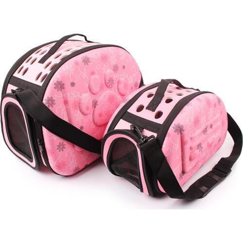 Fashion Pet Bag Outdoor Portable Pet Breathable Shoulder Bag Handbag Space EVA Cat Dog Backpack Folding Travel Shoulder Bag Cat