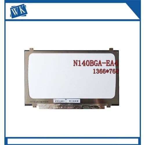 N140BGA-EA4 Rev.C2 Rev.C1 N140BGA EA4 pantalla LCD Matrix Laptop 14,0 "30pin HD 1366x768 sin agujeros de tornillo mate P/N 5D10M