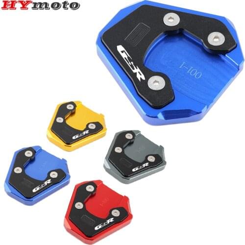 Newest For Suzuki GSR750 GSR 750 2011-2016 Motorcycle CNC Accessories Kickstand Side Stand Extension Pad Enlarge Support Plate
