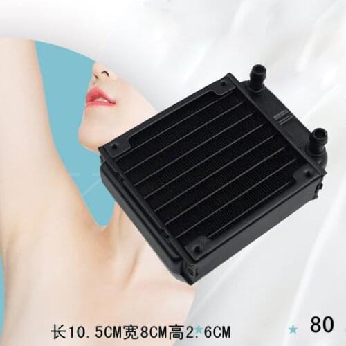 Water Cooling Radiator Cooled Cooler For Computer CPU Industrial Laser Heat Exchanger Heatsink