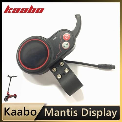Original Standard Display Parts for Kaabo Mantis 10 Kickscooter Smart Electric Scooter Multicolored Screen Display Accessories