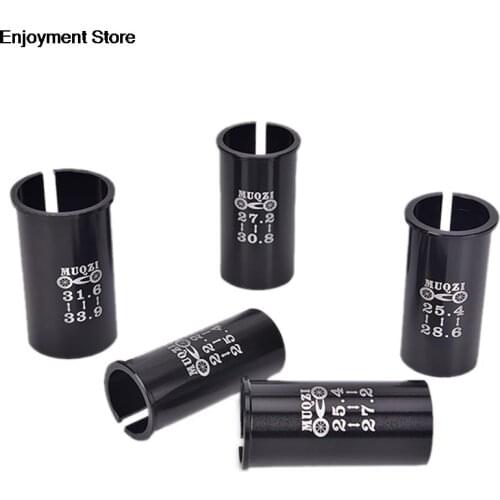 2020 NEW Bike Seat Post Tube Seatpost Reducing Sleeve Adapter Adjust Diameter 25.4-27.2,27.2-30.8,31.6-33.9,25.4-28.6,22.2-25.4