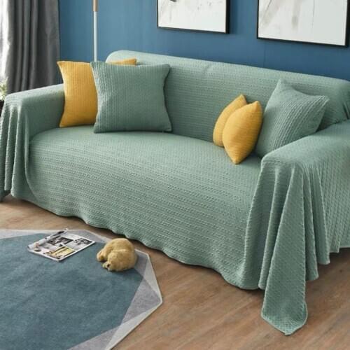 Ins Sofa Throw Blanket Simple Couch Bed Sofa Cover Anti Pilling Living Room Bed Anti Dirt Blankets Travel Plane Car Sleeping