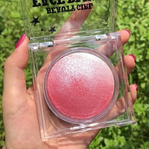 Face Blusher Powder Rouge Makeup Cheek Blusher Powder Minerals Palettes Blusher Brush Palette Cream Natural Blush