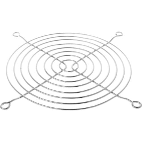 T3LB Fan Protection Net Grille 12cm Dia Iron Mesh Safety Grid For Computer Case Fans