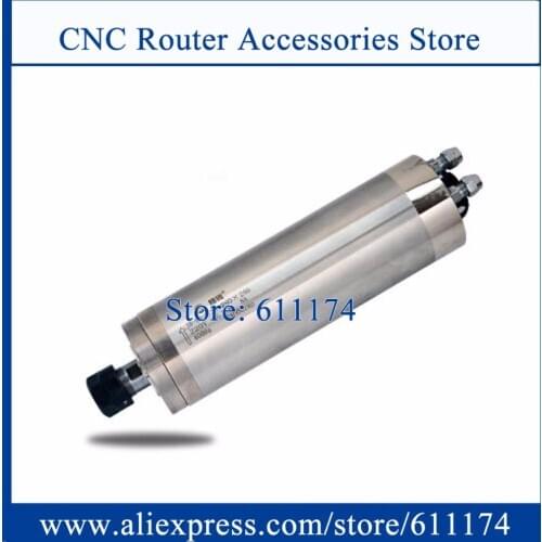 Water-proof 2.2kw spindle Motor 4 bearing ER20 24000RPM 4 bearing Wood milling spindle motor