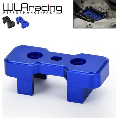 WLR RACING -New arrived Transmission Mount Insert Billet Aluminum For S-Tronic/Manual FOR B8 Chassis Audi Models WLR-TMI01