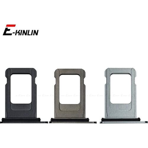 10pcs/lot Sim Card Tray For iPhone X XS Max SE 2020 Sim Holder Slot Replacement Parts