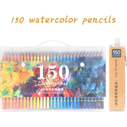 150 Pastel Pencils Soft Watercolor Pencils Wood Coloured Pencils Set For Drawing Painting Sketch Art Supplies gifts for kids