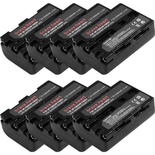 Bateria NP-FM50 NP FM50 FM55H battery Pack for Sony NP-FM51 NP-FM30 NP-FM55H DCR-PC101 A100 Series DSLR-A100