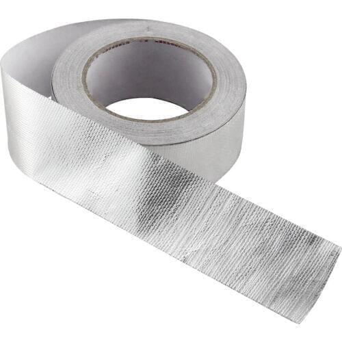 Anti-aging waterproof aluminum foil insulation cloth sealing glass fiber cloth aluminum foil tape high temperature tape