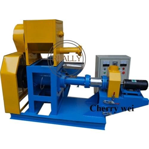 0.2tons/h floating fish feed extruder machine in nigeria/poultry feed making machine feed pellet machine