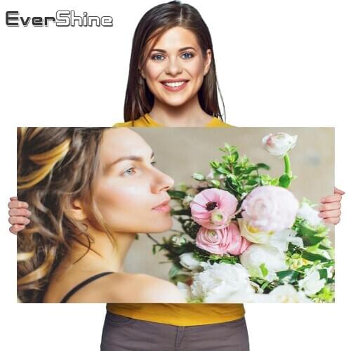 Evershine Diamond Painting Photo Custom Full Square Diamond Embroidery Sale Cross Stitch Mosaic Picture Of Rhinestone Crafts Kit