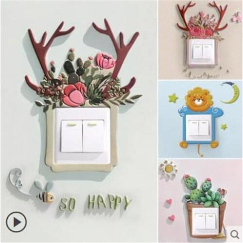 HAIMAITONG 3d Wall Stickers