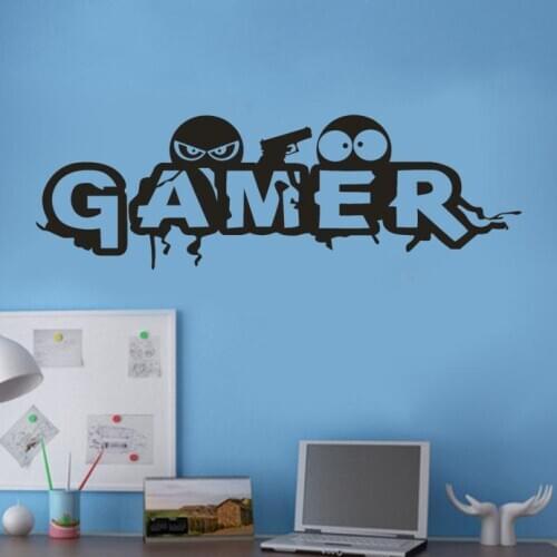 KAKUDER cartoon letters Removable Vinyl Wall Paper Decal Arts Wall Stickers Living Room home Decorations wallpaper new Drop Ship
