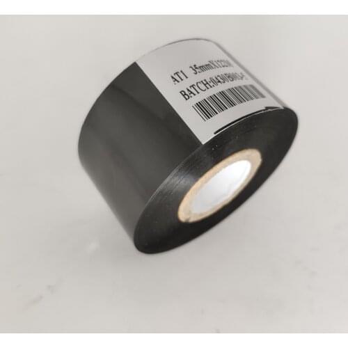 35x122m coder machine Black color hot coding foil