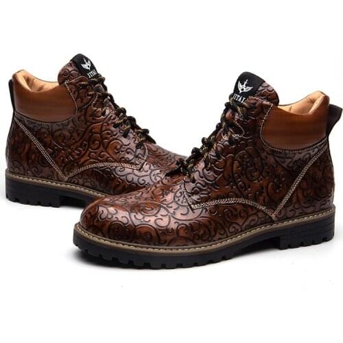 MEIJIANA Trend Boots Retro Tooling Shoes Fashion Mens boots Tide Shoes Mens Shoes Mens Martin Mens British Boots