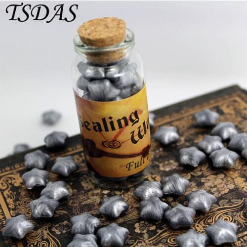 New One Bottle Star-Shaped Color Optional Vintage Sealing Wax Granule For Envelope Wedding