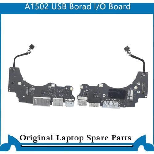 Genuine A1502 I/O Board For Macbook Pro Retina 13" A1502 USB Power Audio Board dc jack 820-3539-A 2013 -2014