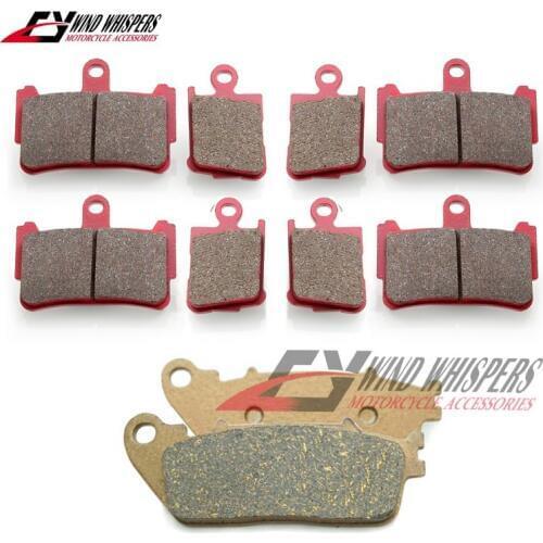 Motorcycle Front Rear Brake Pads For Honda VFR1200F VFS1200 VFR 1200F VFS 1200 2010-2011-2012-2013-2014-2015-2016
