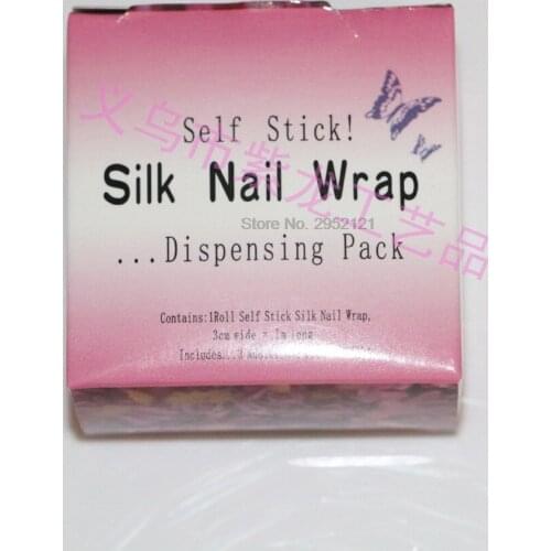 By DHL 200pcs Nail Fiberglass & Silk Nail Wrap Nail Polish Gel Extension Guide Form False Nails Tools