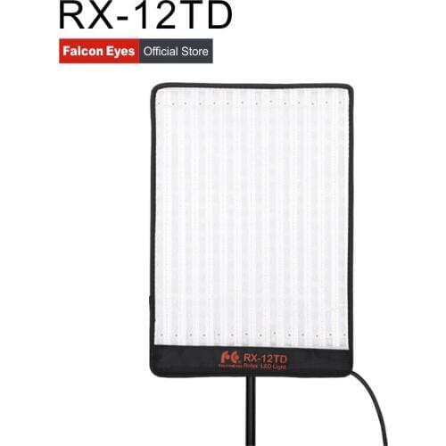 Falconeyes Portable 50W Roll-flex LED MAT 280pcs LEDs Waterproof LED Flexible Photo Light RX-12TD