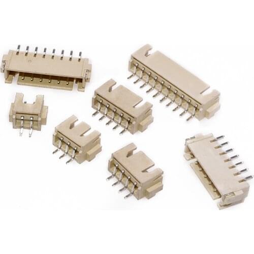 10pcs XH2.54 SMD Connectors Spacing/2.54MM 2P/3P/4P/5P/6P/7P/8P/9P/10P/11P/12PHeader