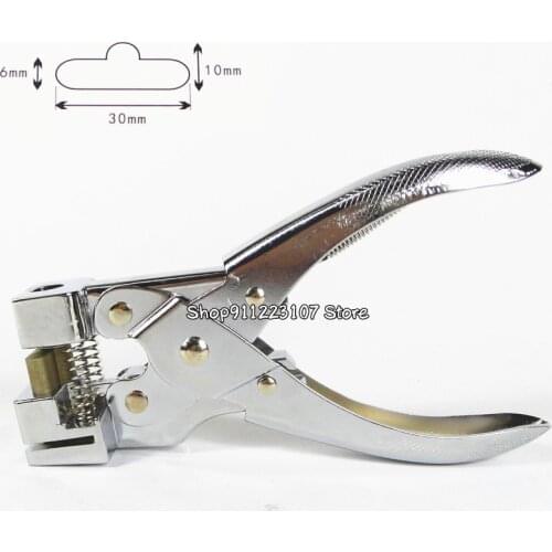 T Slot Shape Punch Paper Cutter ID Punching Knife Plastic Cardboard Cardboard Badge Label For DIY Handmade Crafts Accessories