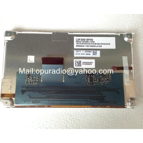 For Sanyo 6.5" screen L5F30818P03 L5F30818P05 L5F30818P01 LCD display with touch panel for VW Tiguan RNS510 GPS navigation 2pcs