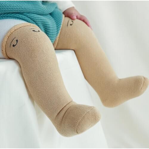 Toddler Winter Cotton Knee High Socks Kid Children Newborn Infant Boy Girl Warm Cute Terry Thick Tube Long Sock Baby Accessories