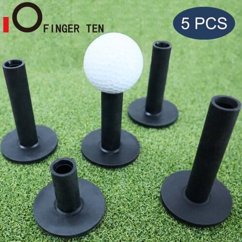Golf Tees 83mm 70mm Rubber Tee for Driving Range Practice Tools Durable Training Ball Holder 3 Pcs/Set Black Drop Shipping