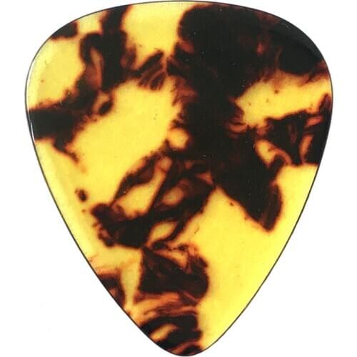 Lots of 50pcs Tortoise Celluloid Guitar Picks Plectrums 0.71mm 0.96mm 1.5mm