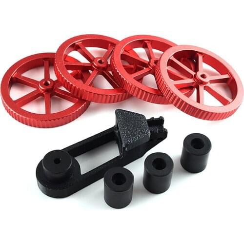 Aluminum Hand Twist Leveling Nut Silica Gel Column Print Kit for Ender 3/3 Pro Ender 5 CR-10 CR10S CR 20 CR-X 3D Printer Parts