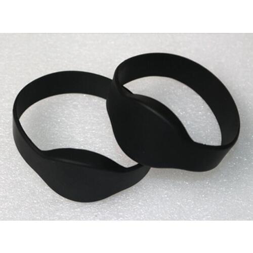 3 pcs/lot) 125Khz RFID Wristband Bracelet EM4100 Silicone Proximity Access Card Watch Type Read Only 74MM