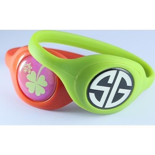 Diameter 65mm 13.56MHz HF UID magic customized wirstbands 100pcs/Lot