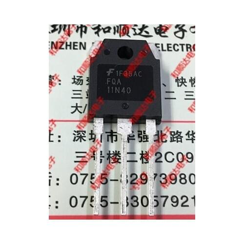 Original New 5PCS / A1516 2SA1516 FQA11N40 PA905C4 2SC3657 TO-3P TO3P