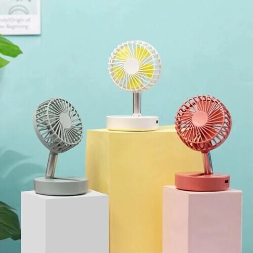 Portable USB Fan Foldable Mini Fan Electric Rechargeable Fan Air Purifier Cooler Small Desk Table Fans Home Use