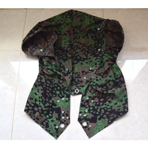 Replica REVERSIBLE WWII WW2 German Camouflage Plane Tree Color tent cloth Poncho Mlitary Reenactments