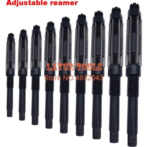 1PC 6.25-84mm Adjustable Hand Reamer HSS Size Range Cutting Tools 6 8 10 12 15 20 25 30 35 40 45 50 55 60 65 70 75 80 84mm