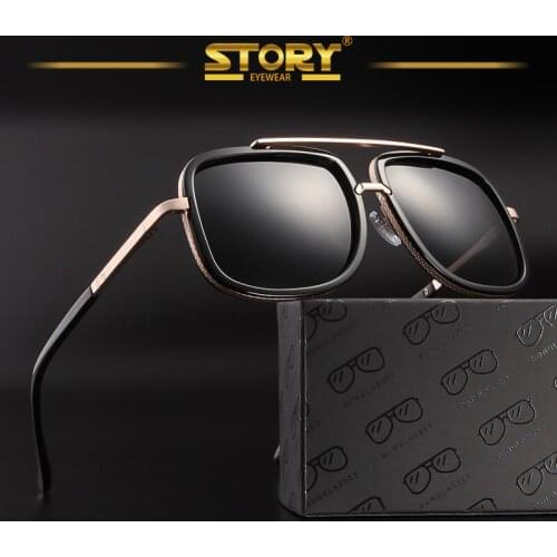 2021 Square Polarized Sunglasses Mens Driving Shades Male Sun Glasses Retro Cheap Luxury Women Brand Designer UV400 Gafas