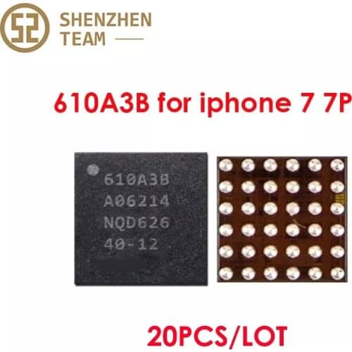 SZteam 20pcs/lot U2 IC Tristar 610A3B Charging IC for iPhone 7 7P Integrated Circuits IC de Carga Circutos Tristar 1610A3B