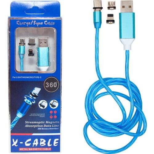 THERE WORK LIGHT PHONE CHARGER CABLE THREE-PRONG MANYETİK