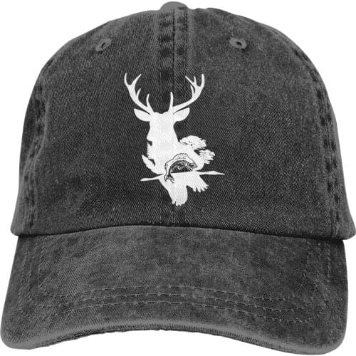 Hunting Decor Fishing Decorations Duck Deer Fish Baseball Cap cowboy hat Peaked cap Cowboy Bebop Hats Men and women hats