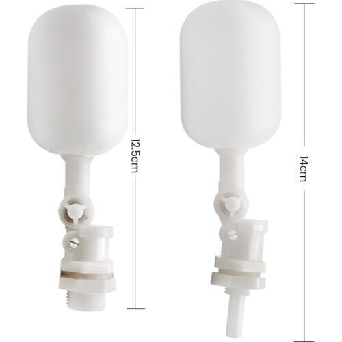 2pcs Cattle dog Water Bowl Float Valve White Automatic Float Water Trough Bowl Stock Adjustable Waterer Drinking